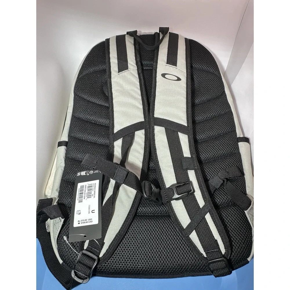Oakley Gearbox 5 Speed 24L Backpack Stone Gray/Black NWT